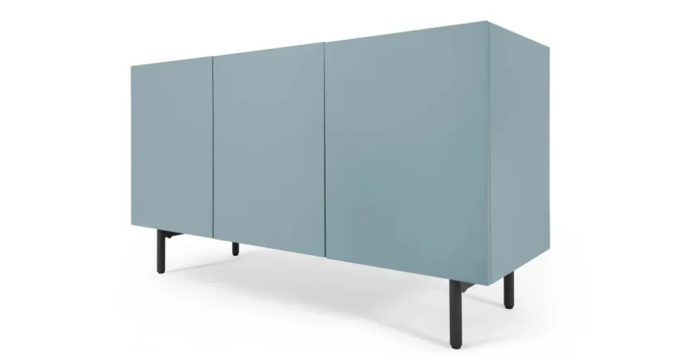 Aparador Mino – Roble y azul