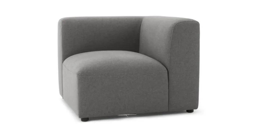 Asiento Esquinero Modular Juno – Gris Marga