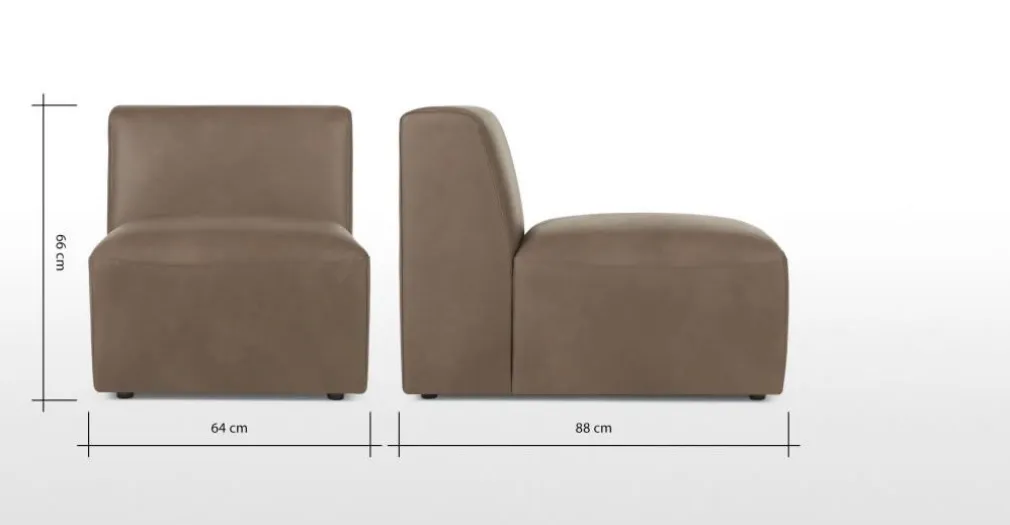 Asiento Modular Juno – Marrón