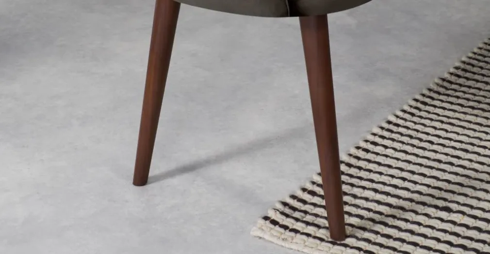 Banco de comedor compacto Lule – Gris marga y gris granizo