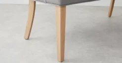 Banco de comedor Flynn – Gris grafito