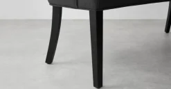 Banco de comedor Flynn – Negro noche