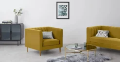 Butaca Amicie – Dorado Vintage