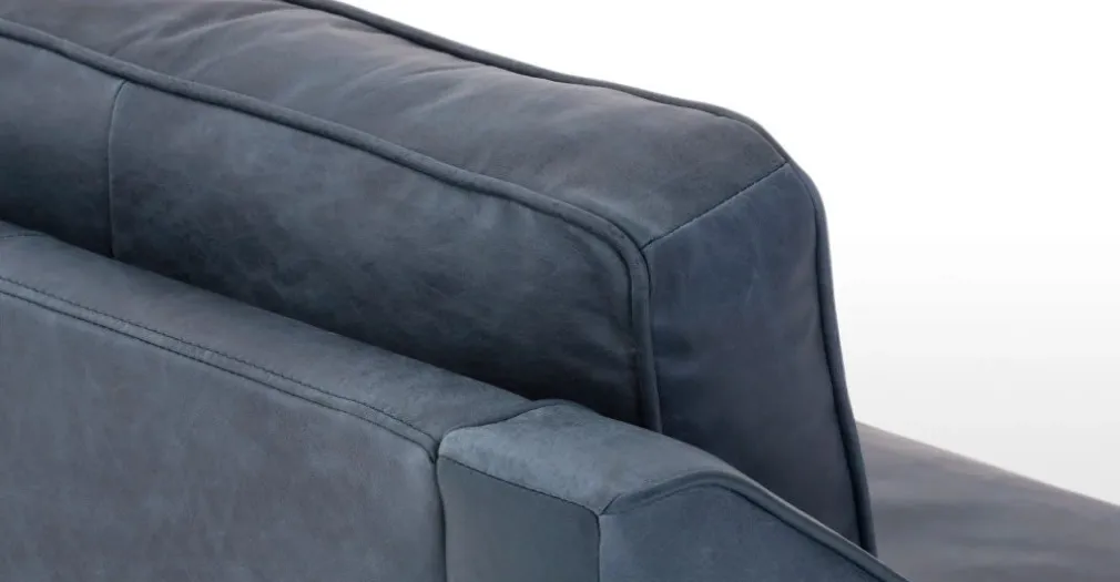 Butaca Dallas – Cuero Premium Azul Medianoche
