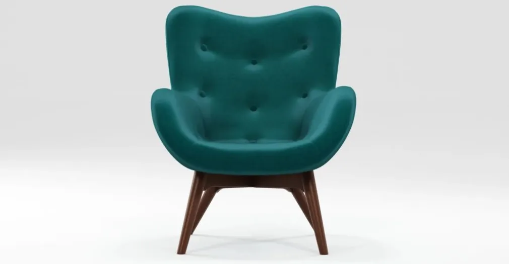Butaca Doris – Azul Cerceta