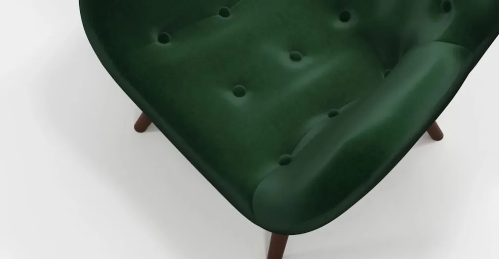 Butaca Doris – Verde Botella