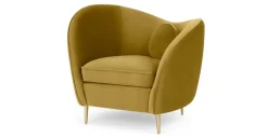Butaca Kooper – Dorado Vintage