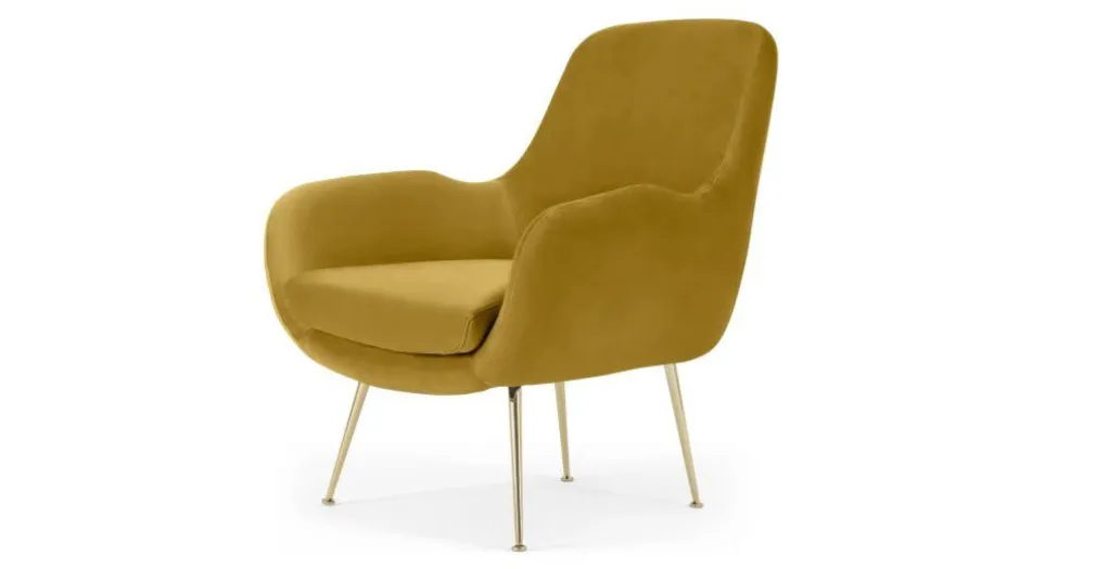 Butaca Moby – Dorado Vintage