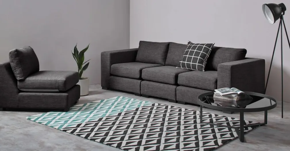 Butaca Modular Mortimer – Gris Foca