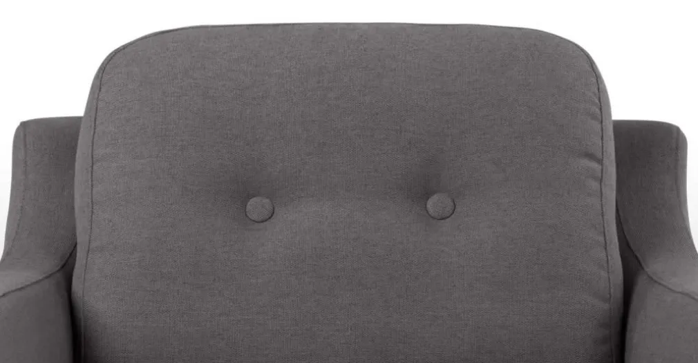 Butaca Rufus – Gris Rinoceronte