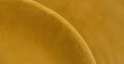 Butaca Sofía – Afelpado Cúrcuma