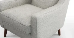 Butaca Tobias – Gris Texturizado
