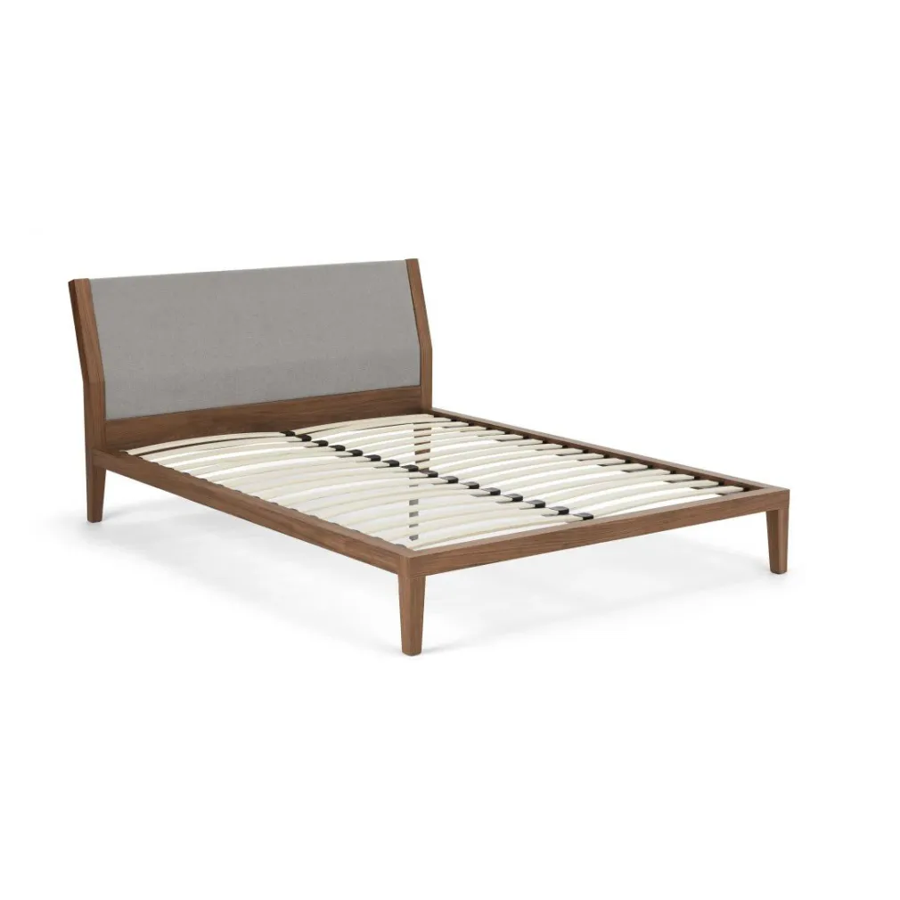 Cama Europea Lansdowne – Nogal y Gris Garza