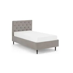 Cama Individual Skye – Gris Lechuza