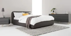 Cómoda Ancha Elona – Gris Carbón