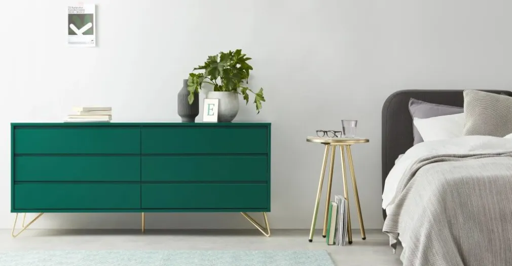 Cómoda Ancha Elona – Verde Inglés