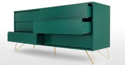 Cómoda Ancha Elona – Verde Inglés