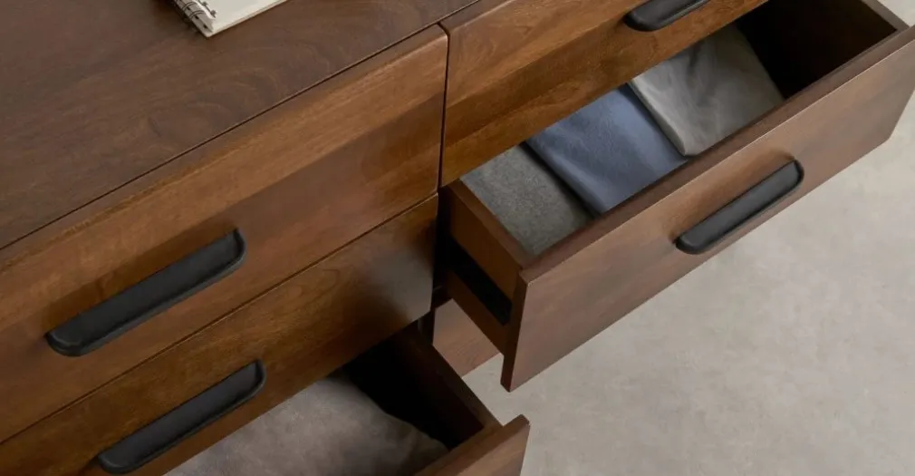 Cómoda Ancha Lucien – Mango Oscura