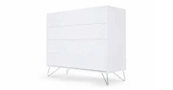 Cómoda Elona – Blanco Brillante
