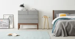 Cómoda Lansdowne – Nogal y Gris Garza