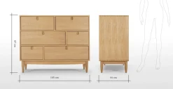 Cómoda Penn – Roble