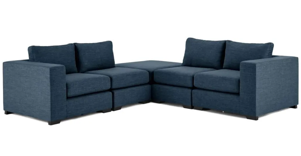 Conjunto de Seccional Modular Mortimer – Azul Puerto