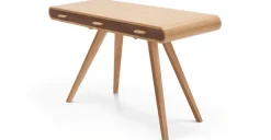 Consola Escritorio Fonteyn – Roble y Nogal ⚡