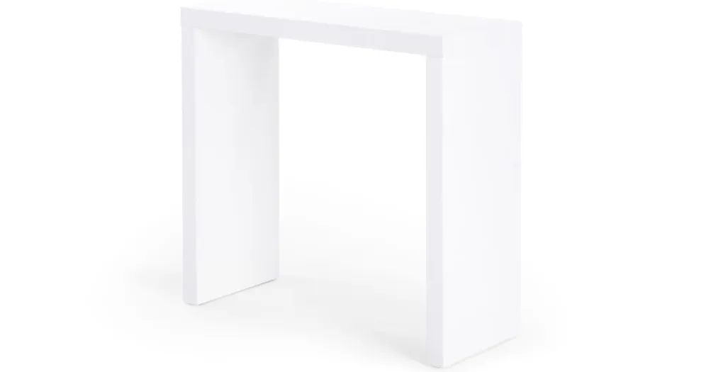 Consola pequeña Bramante – Blanco