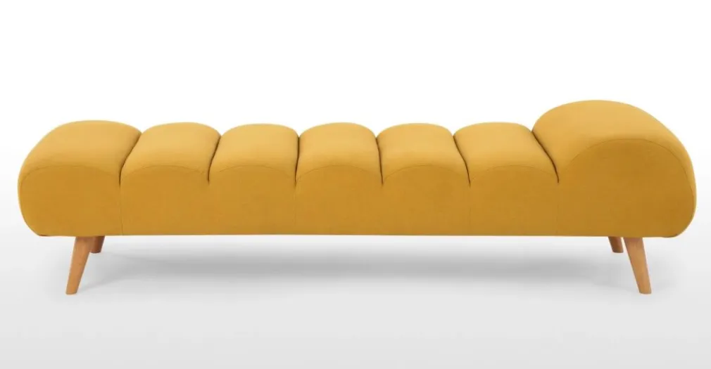 Diván Caterpillar – Amarillo Yema