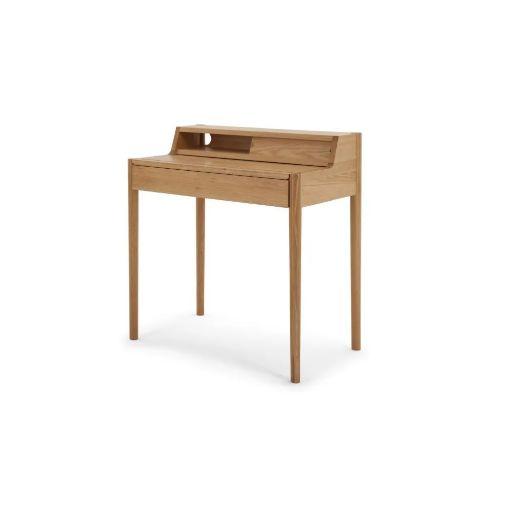 Escritorio Compacto Leonie – Roble