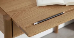 Escritorio Compacto Leonie – Roble