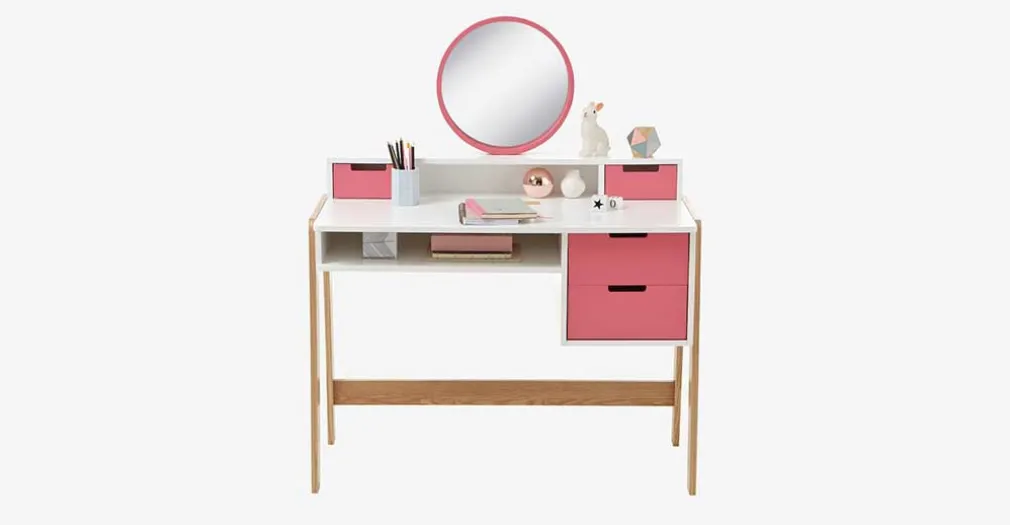 Escritorio Tocador Colours Blocs – Rosa