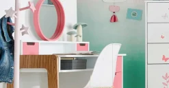 Escritorio Tocador Colours Blocs – Rosa