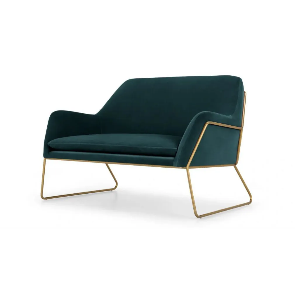 Frame Loveseat – Azul Petróleo