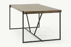 Juego de Bancos y Mesa de Comedor Morland – Roble