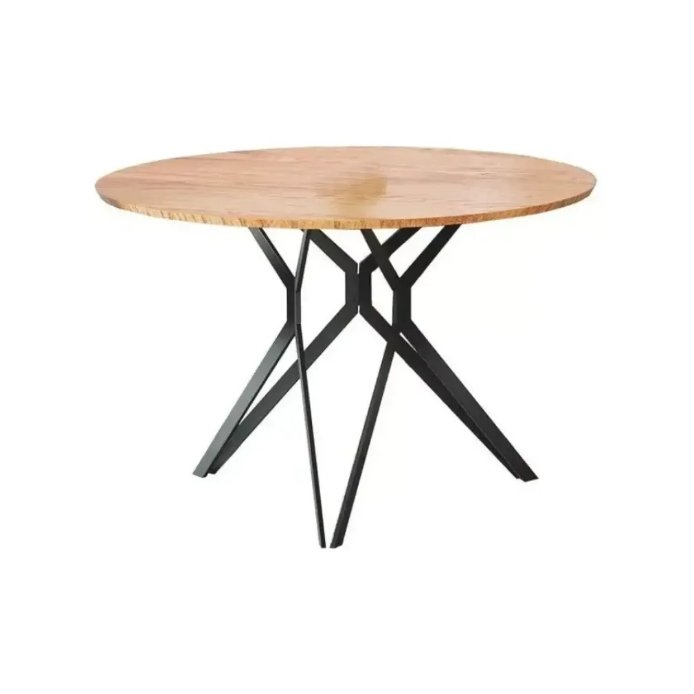 Juego de Comedor Houston – Roble y Negro