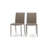 Juego de 2 sillas de comedor Braga – Arcilla