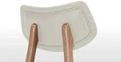 Juego de 2 sillas de comedor Jacob – Alabastro y fresno