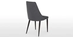 Juego de 2 sillas de comedor Julietta – Gris marga