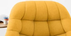 Mecedora Kolton – Amarillo yema