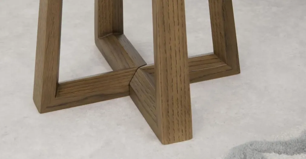 Mesa auxiliar Belgrave – Roble oscuro