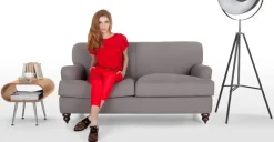 Mesa auxiliar con almacenaje Hooper – Fresno natural