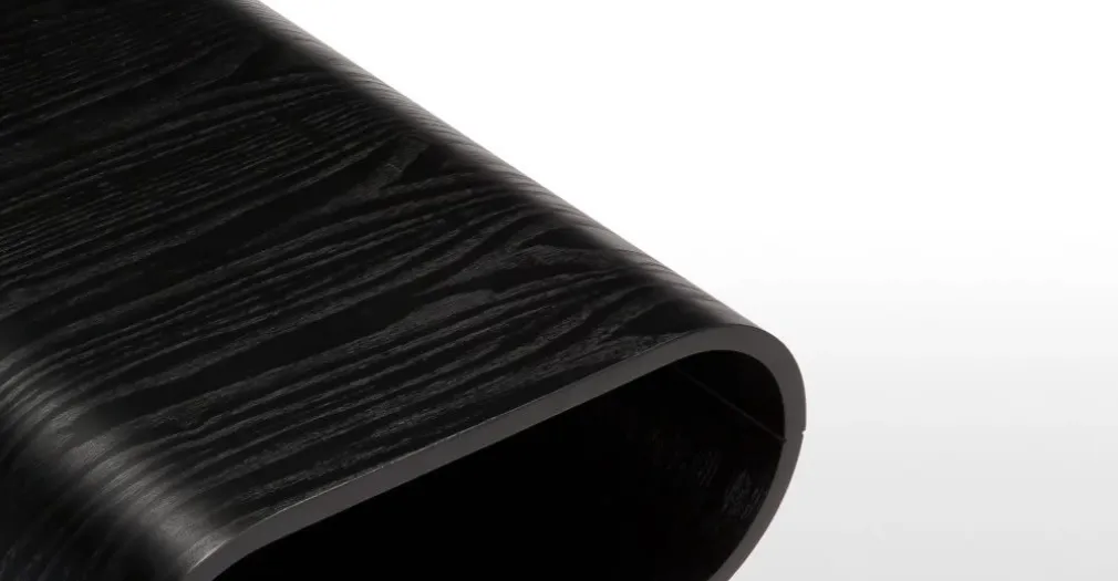 Mesa auxiliar con almacenaje Hooper – Negro
