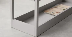 Mesa auxiliar Yumi – Azul y gris