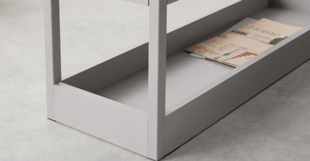 Mesa auxiliar Yumi – Azul y gris