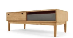 Mesa de Centro con Almacenaje Campton – Roble