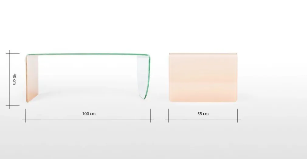 Mesa de Centro Hesta – Rosa