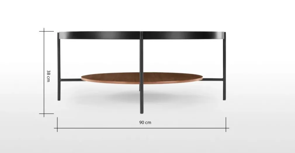 Mesa de Centro Kameko – Nogal