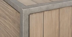 Mesa de Centro Mila – Pino y metal