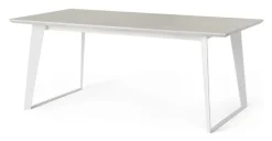 Mesa de Comedor Boone – Hormigón Blanco